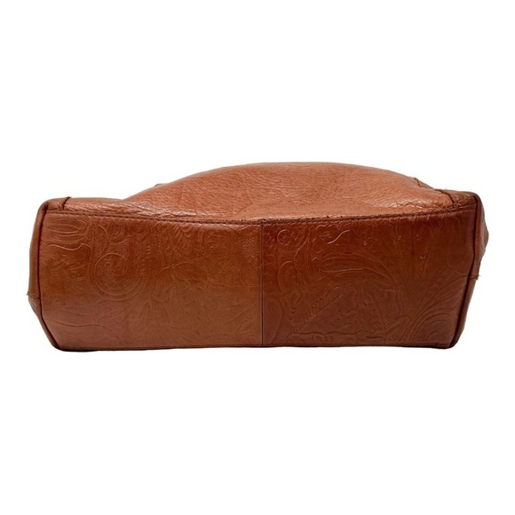 AMERICAN LEATHER CO. Handbag, Purse, Brandy Tooled - Picture 14 of 14